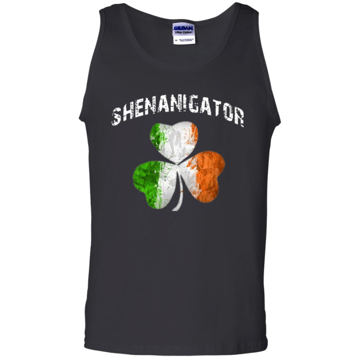 Shenanigator T-shirt St Patrick_s Day Shamrock Black