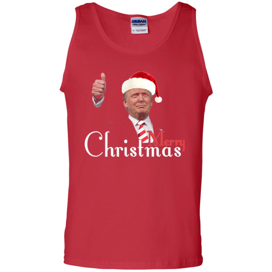 Trump Merry Christmas T-shirt Red