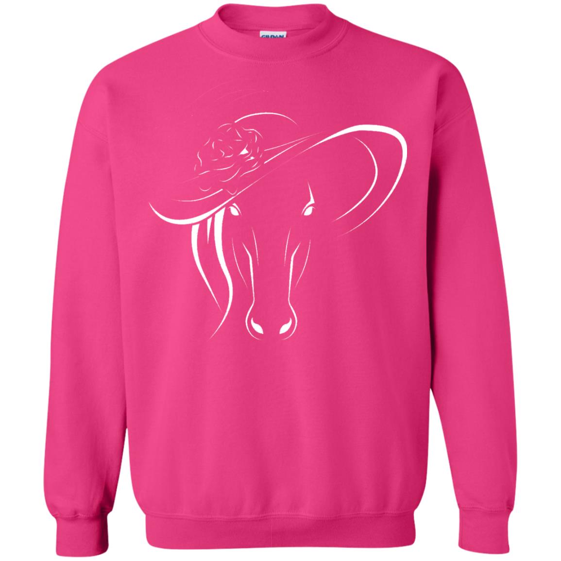 Derby Horse In Derby Womens Hat Derby Shirt Heliconia