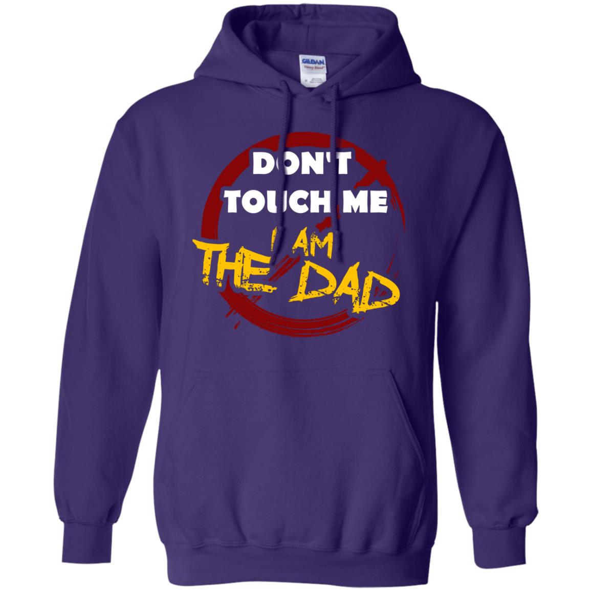 Daddy Shirt Warning Dont Touch Me I Am The Dad Purple