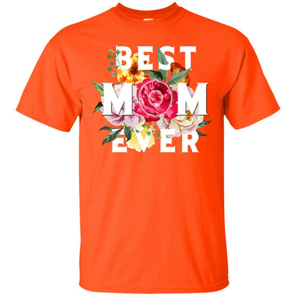 Best Mom Ever Mommy Shirt Orange
