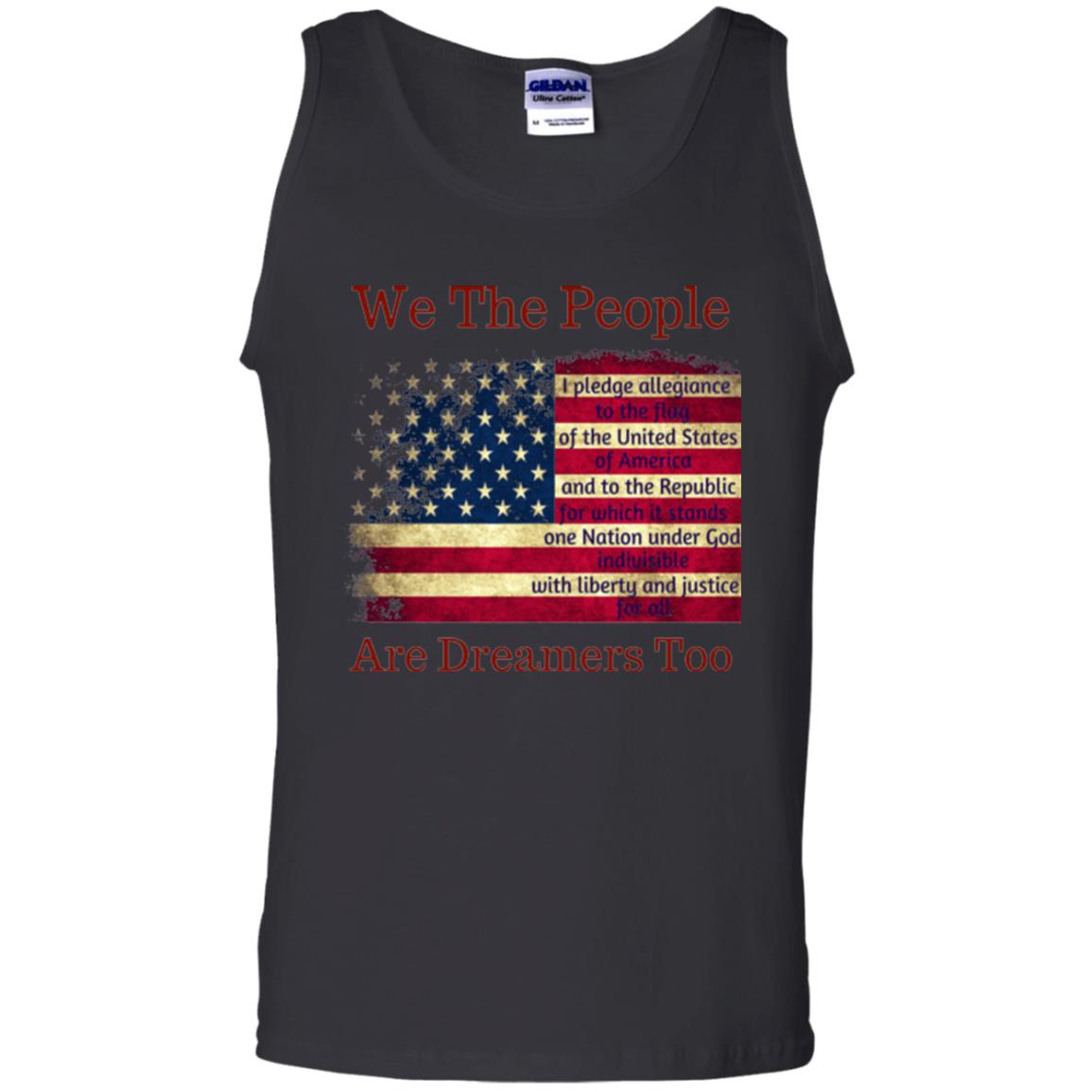 Americans We Are People Are Dreamers Too T-shirt Black