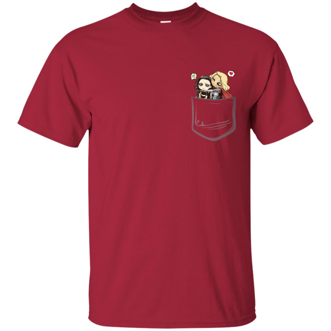 Thornloki In Pocket Movie Shirt Cardinal