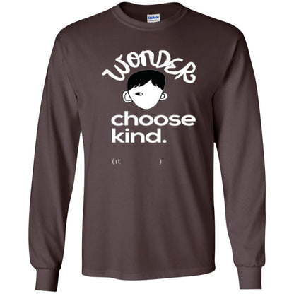 Anti Bullying T-shirt Choose Kind Dark Chocolate