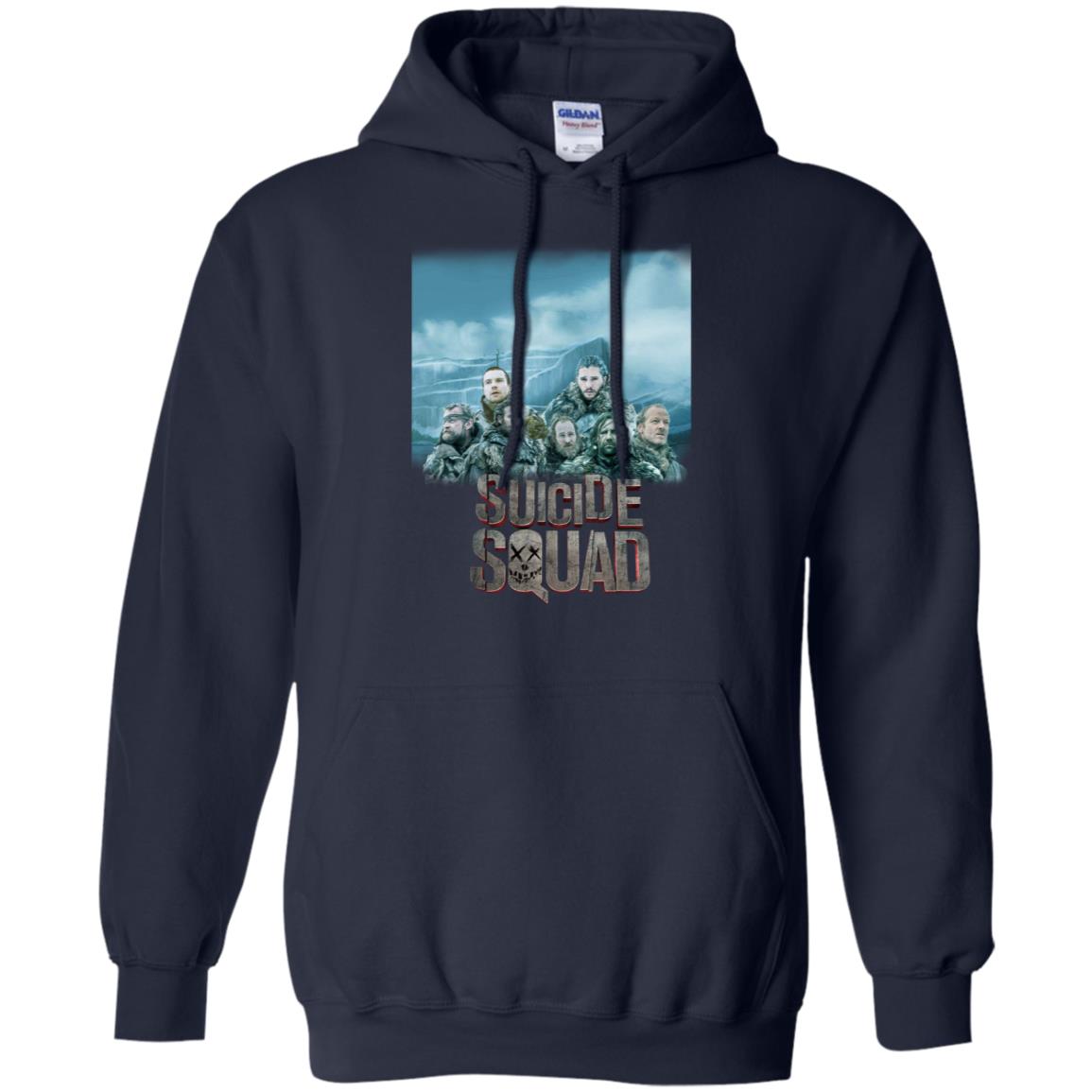 Suicide Squad Game Of Thrones Version T-shirt Navy