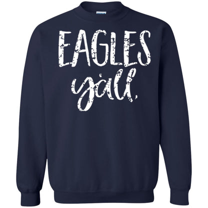 Eagles Y_all Flying Eagles T-shirt Navy