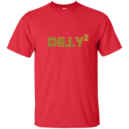 Christmas T-shirt Dilly Squared Red