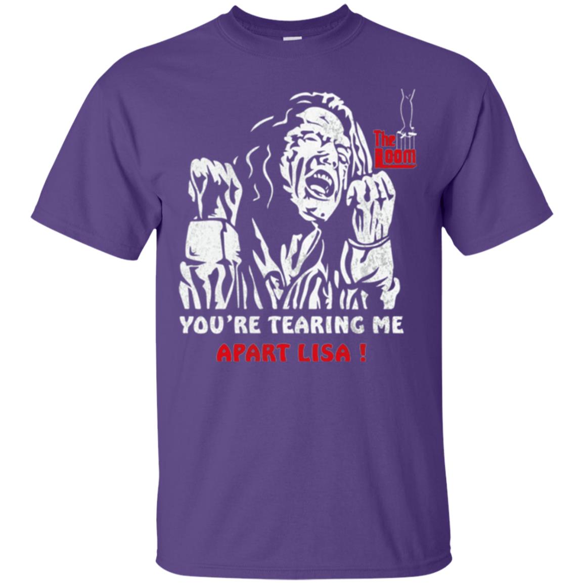 The Room T-shirt You Are Tearing Me Apart Lisa Purple