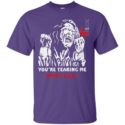 The Room T-shirt You Are Tearing Me Apart Lisa Purple