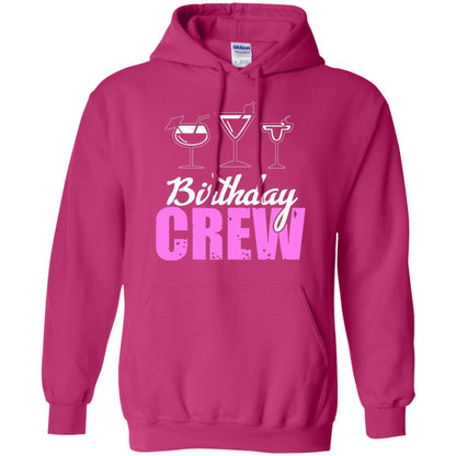 Birthday Crew Funny Girls Birthday Squad T-shirt Heliconia