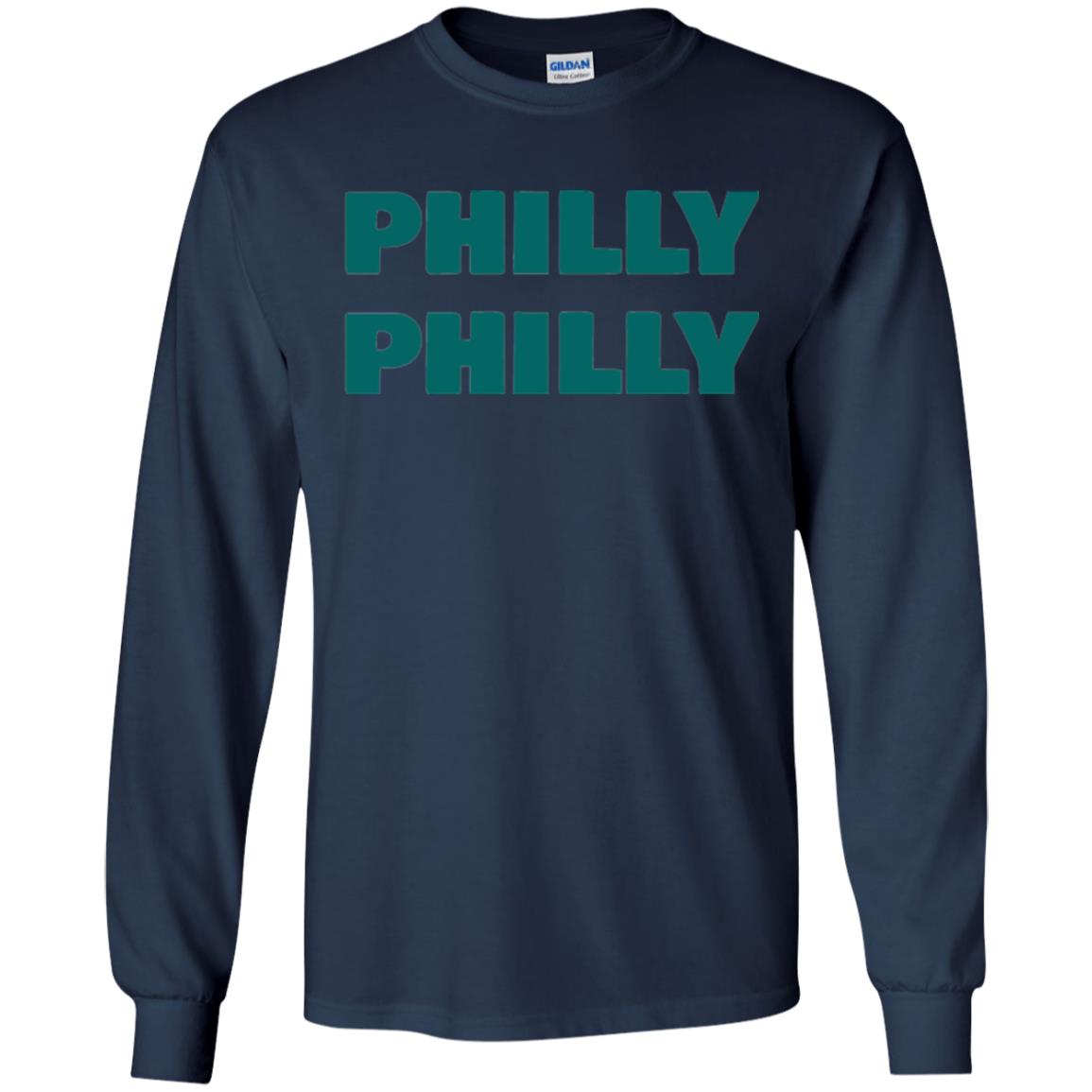 Football Lover T-shirt Philly Philly Philadelphia T-shirt Navy