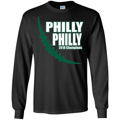 Football Lover T-shirt Philly Philly 2018 Championship Black