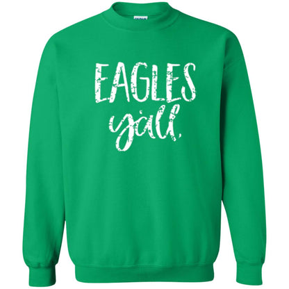 Eagles Y_all Flying Eagles T-shirt Irish Green
