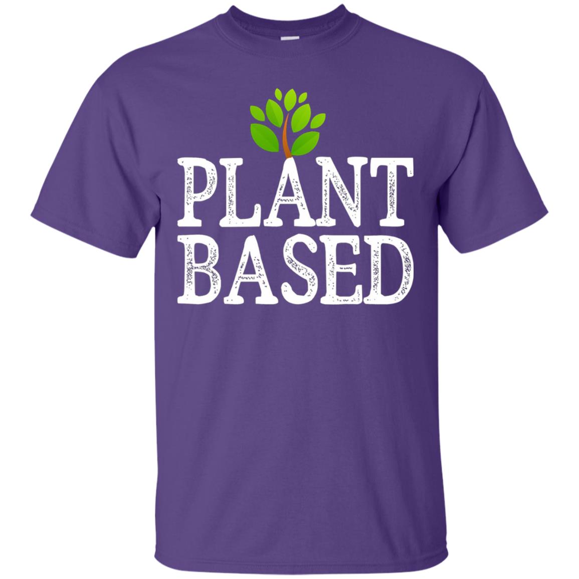 Plant Based Earth Day 2018 T-shirt Purple