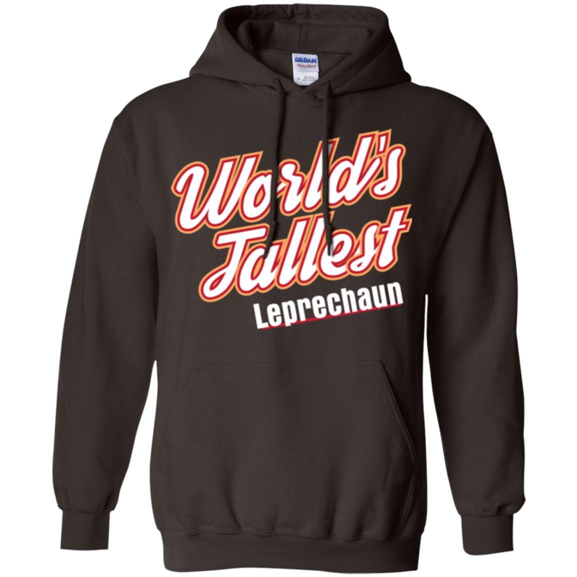 St. Patrick's Day T-shirt World's Tallest Leprechaun Dark Chocolate