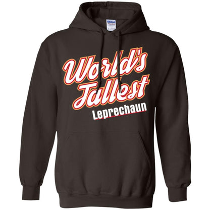 St. Patrick's Day T-shirt World's Tallest Leprechaun Dark Chocolate