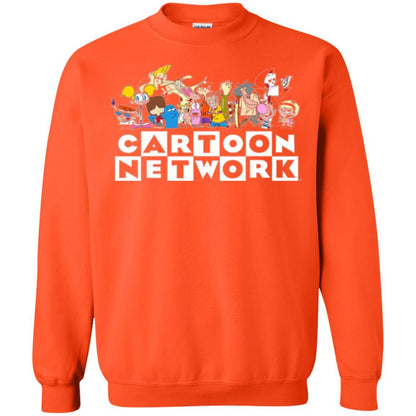 Cartoon T-shirt Classic Character Feature T-shirt Orange