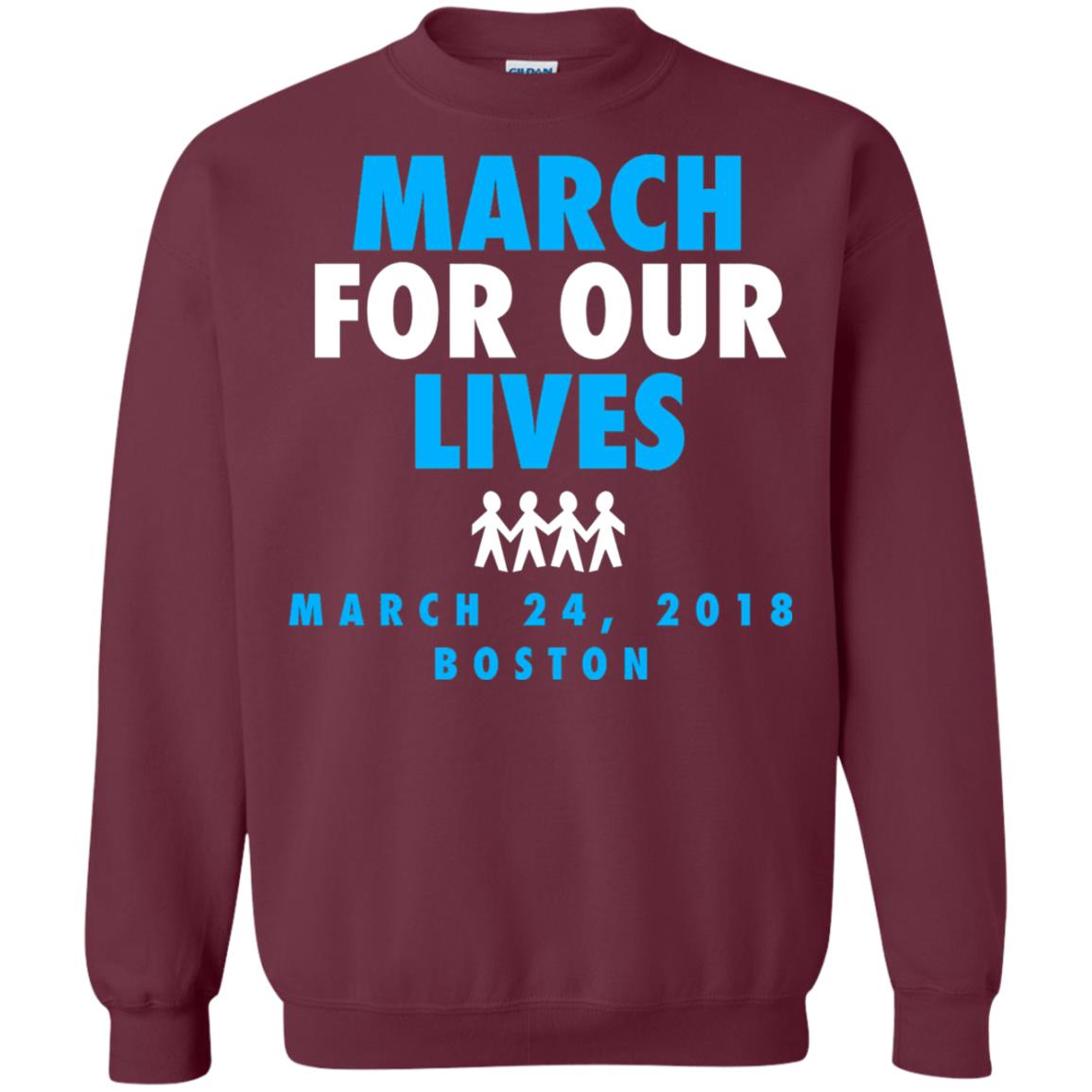 March For Our Lives March 24 2018 Boston Ma Gun Controls Maroon