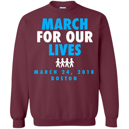 March For Our Lives March 24 2018 Boston Ma Gun Controls Maroon
