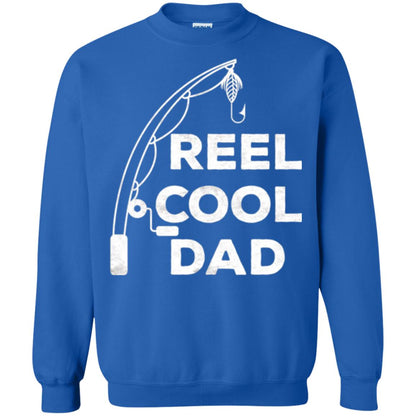 Fisherman T-shirt Reel Cool Dad Royal