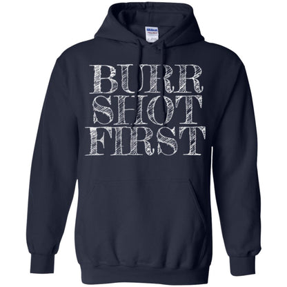 Alexander Hamilton Fan T-shirts Burr Shot First Navy