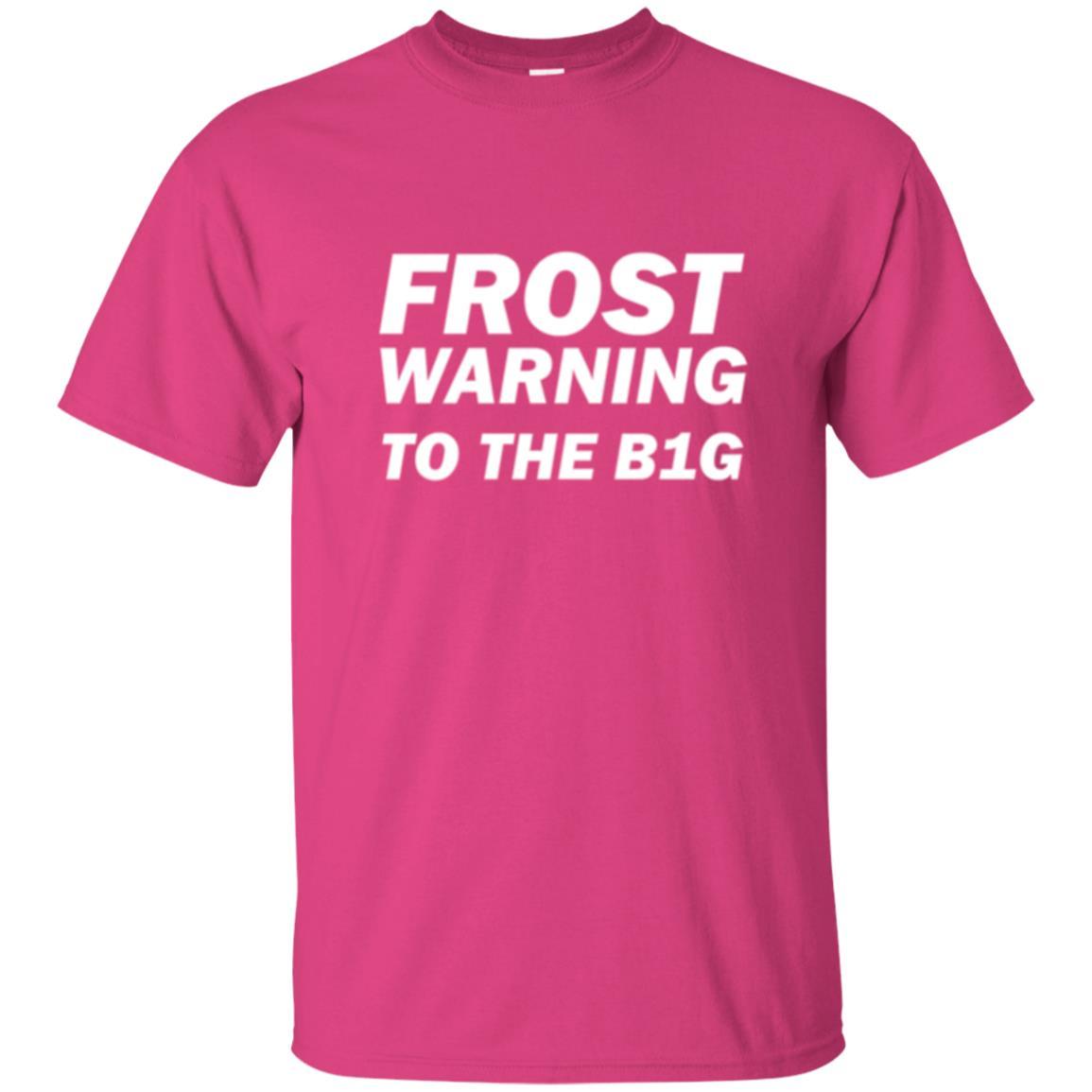 Frost Warning Nebraska T-shirt Heliconia