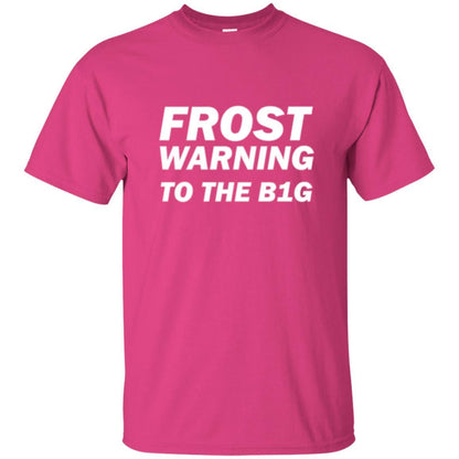Frost Warning Nebraska T-shirt Heliconia