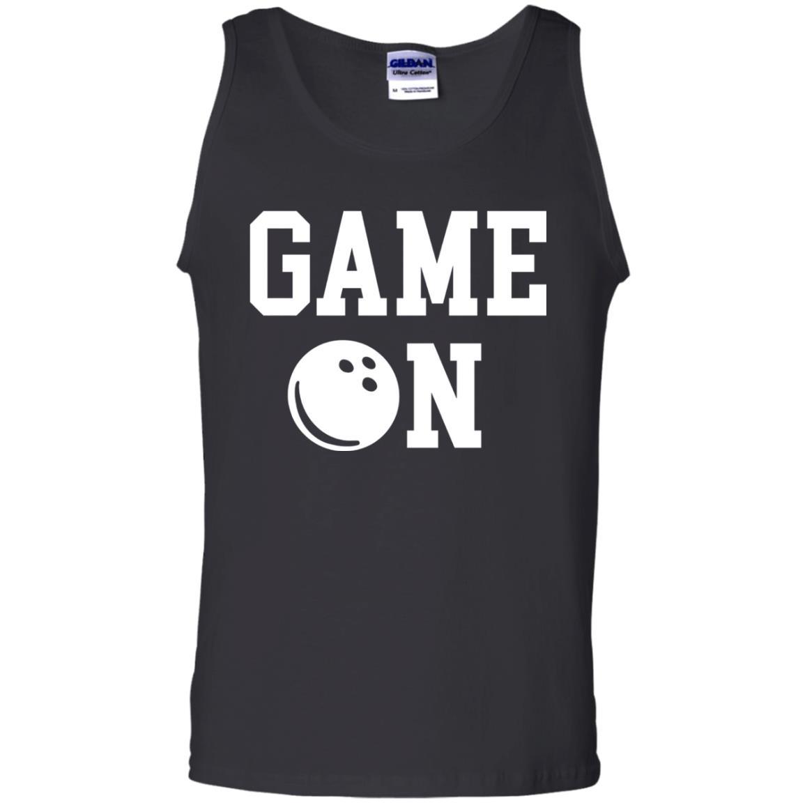 Bowler T-shirt Game On Bowling T-shirt Black