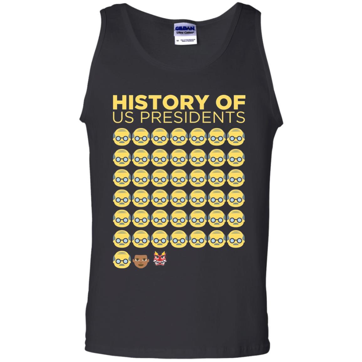 Anti Trump T-shirt History Of Us Presidents Black