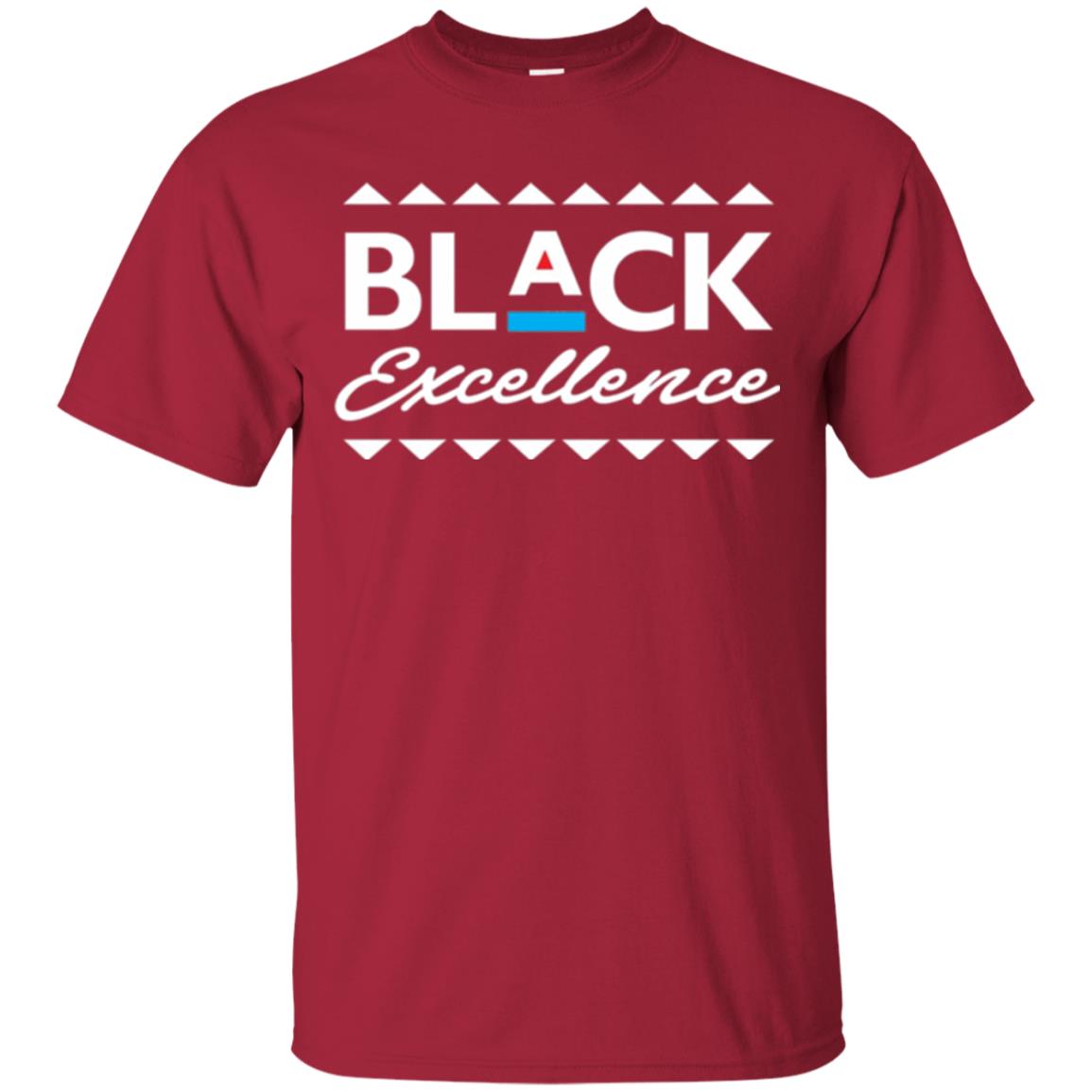 Black Excellence T-shirt Celebrating Black Pride Cardinal