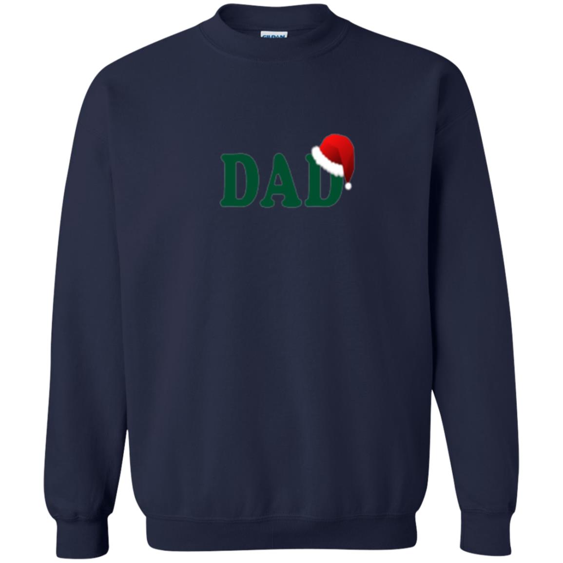 Christmas T-shirt Dad Santa Navy