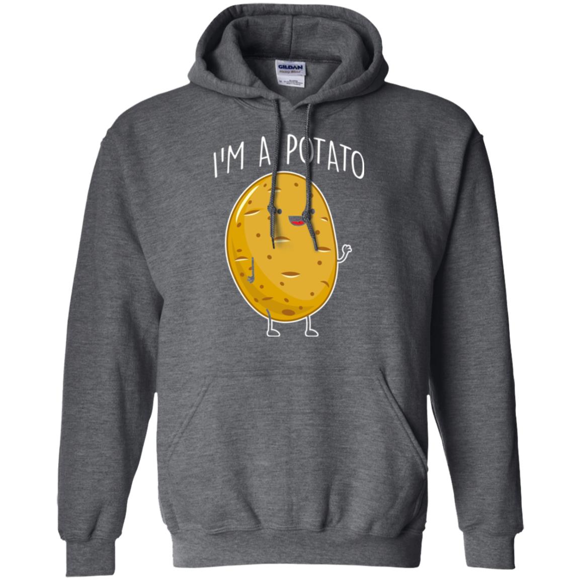 I Am Potato T-shirt Dark Heather