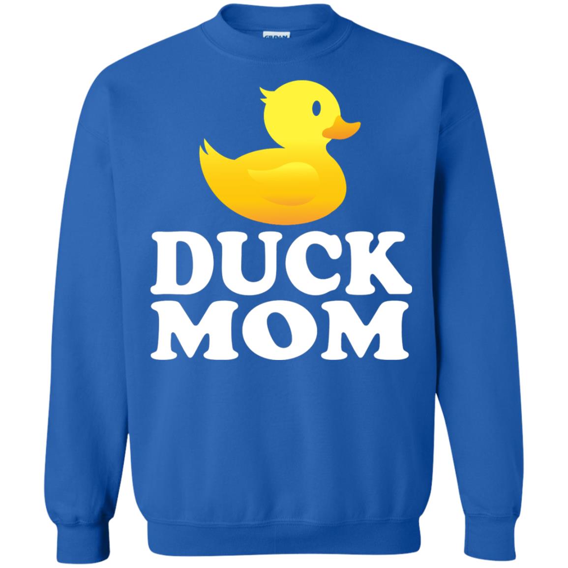 Duck Mom Funny Bird Lover T-shirt Royal