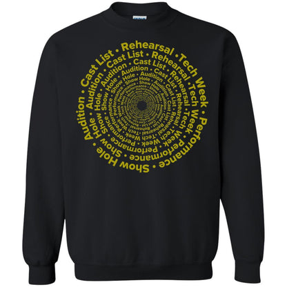 Actor T-shirt Circle Of Life Stages Black