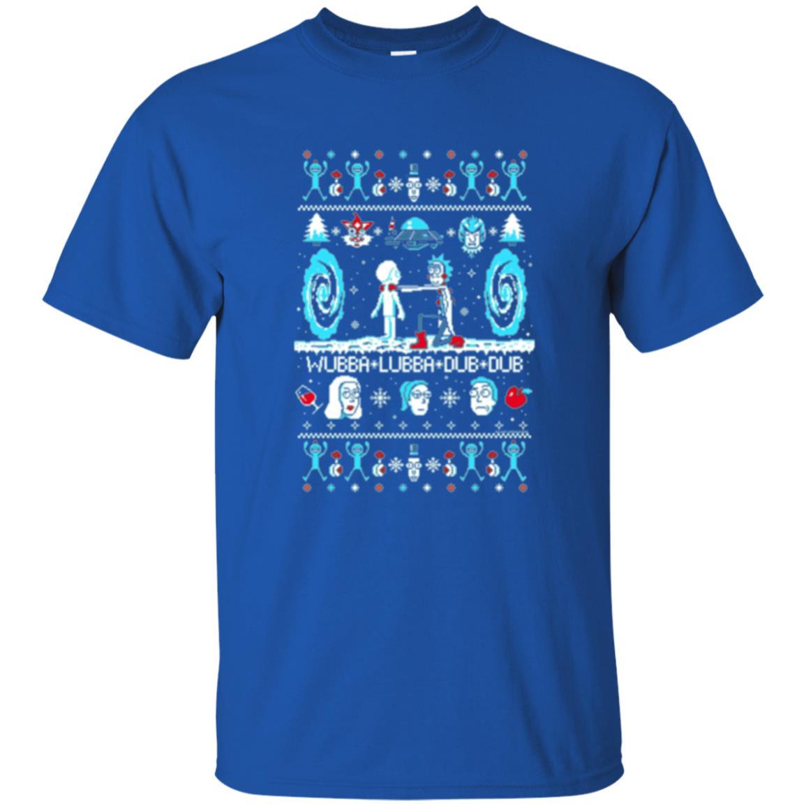 Rick And Morty T-shirt Build A Snowmorty Royal