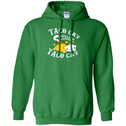 Taco Cat Spelled Backwards Is Taco Cat T-shirt Irish Green