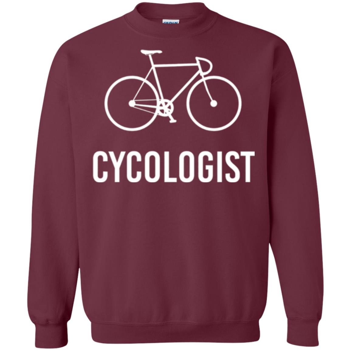 Bicycle Lovers T-shirt Cycologist Maroon