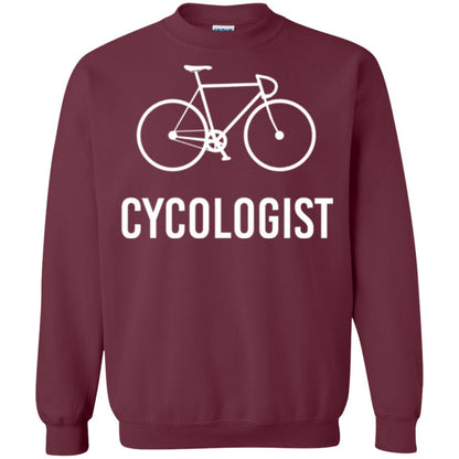 Bicycle Lovers T-shirt Cycologist Maroon