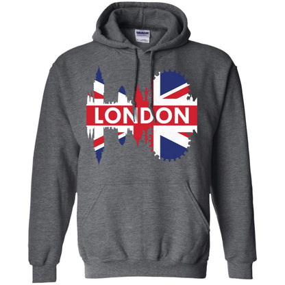 Flag Of United Kingdom London Gift Shirt For Britain Dark Heather