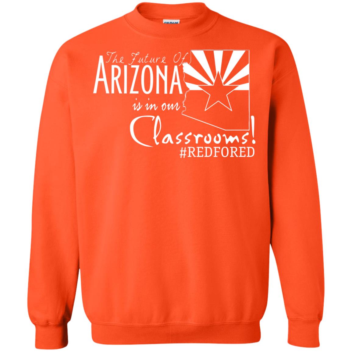 Arizona Teacher Tshirt The Future Of Arizona Is In Our Classrooms Orange