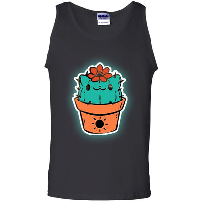 Cat Lovers T-shirt Catcus Black