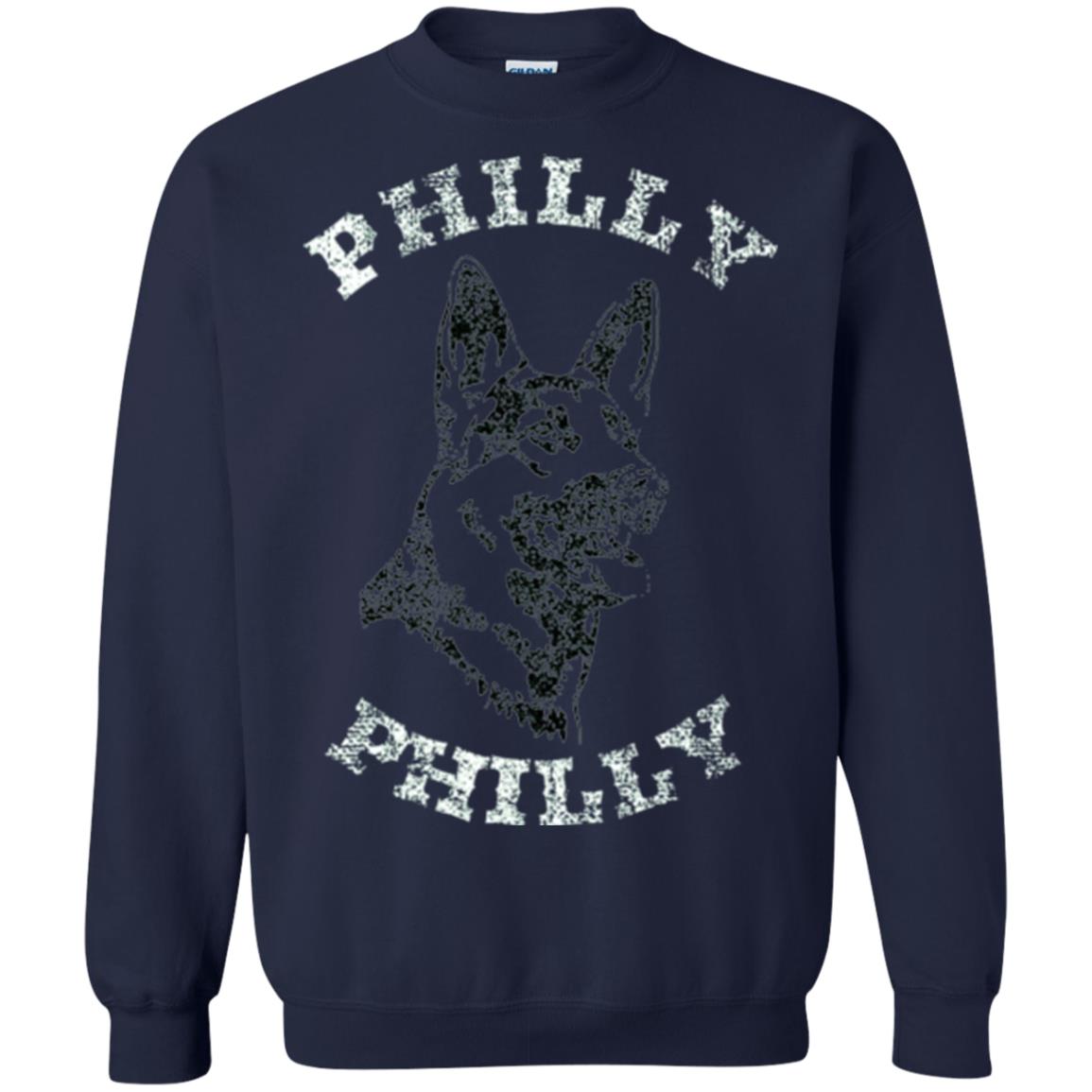 Dog Lover T-shirt Philly Philly Football Underdog Fan Navy