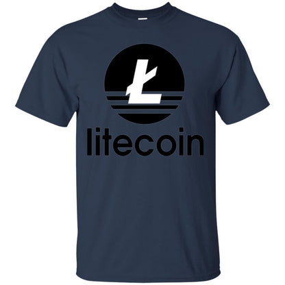 Litecoin Ltc T-shirt Navy