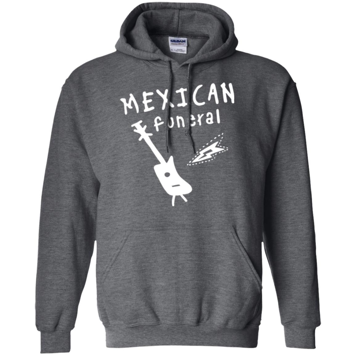 Musican T-shirt Mexican Funeral Dirk Gently Band Dark Heather