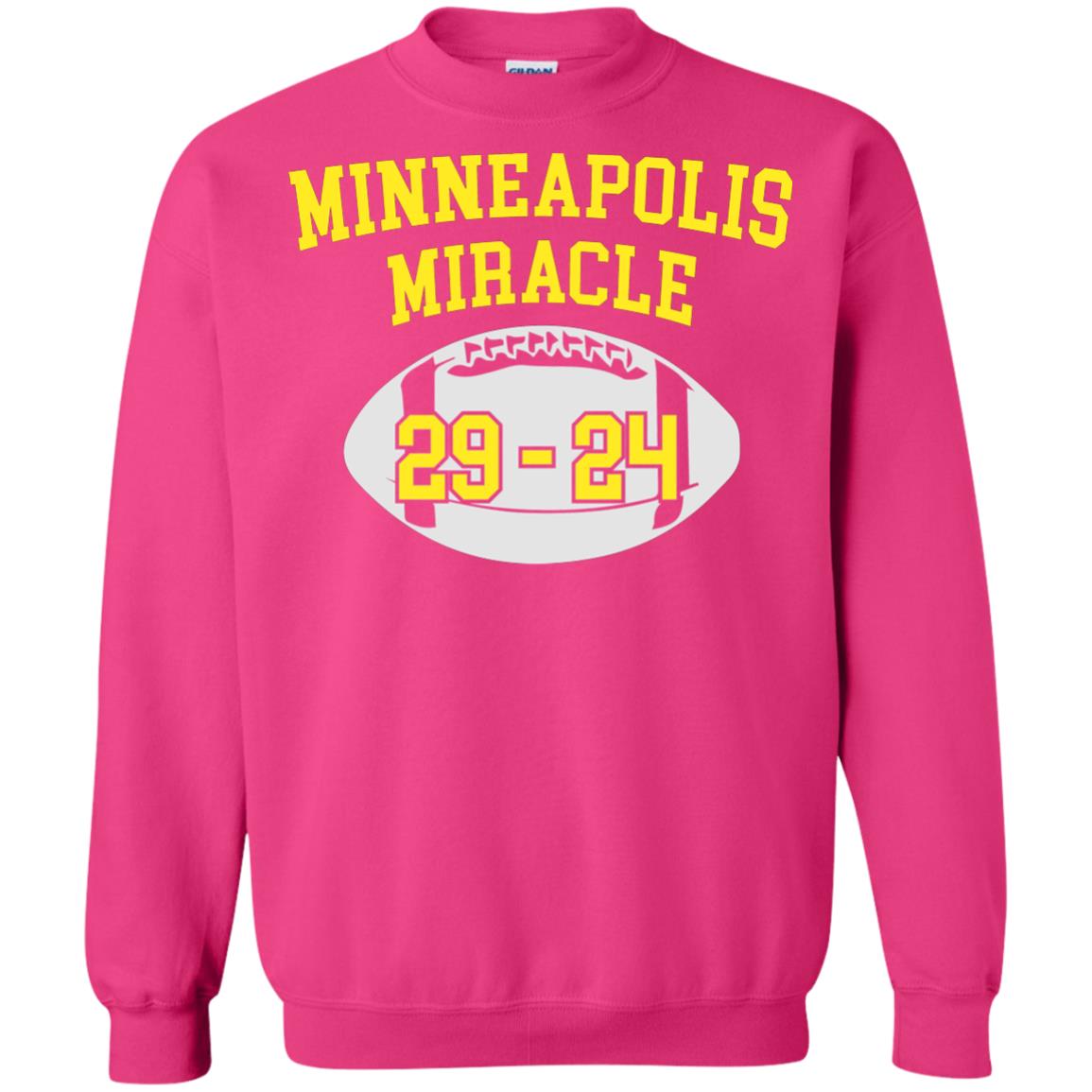 Football Lover T-shirt Minneapolis Miracle Heliconia