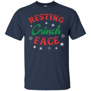 Christmas T-Shirt Resting Grinch Face