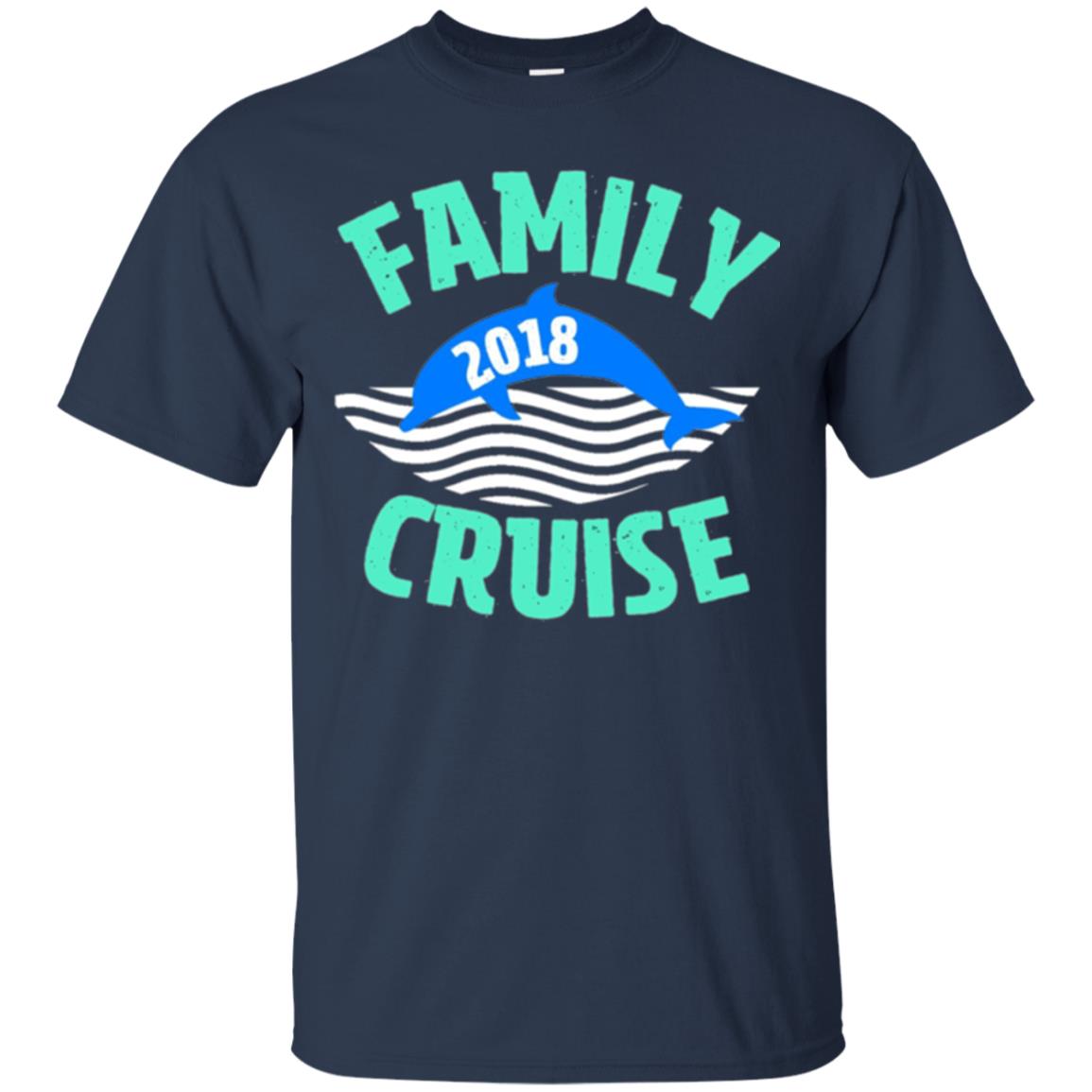 Family T-shirt Cruise Vacation 2018 Navy