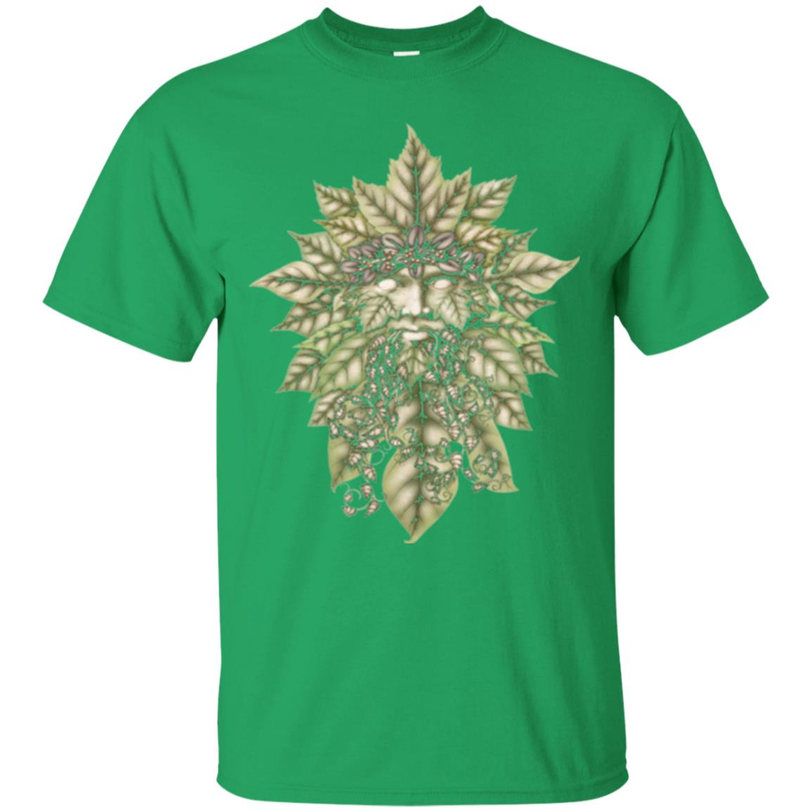 Greenman Green Man Festival T-shirt Irish Green
