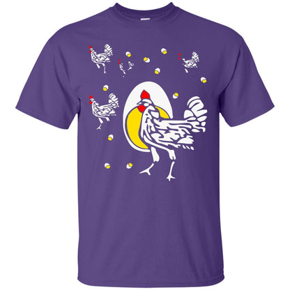 Chicken Shirt Roseanne T-shirt Purple