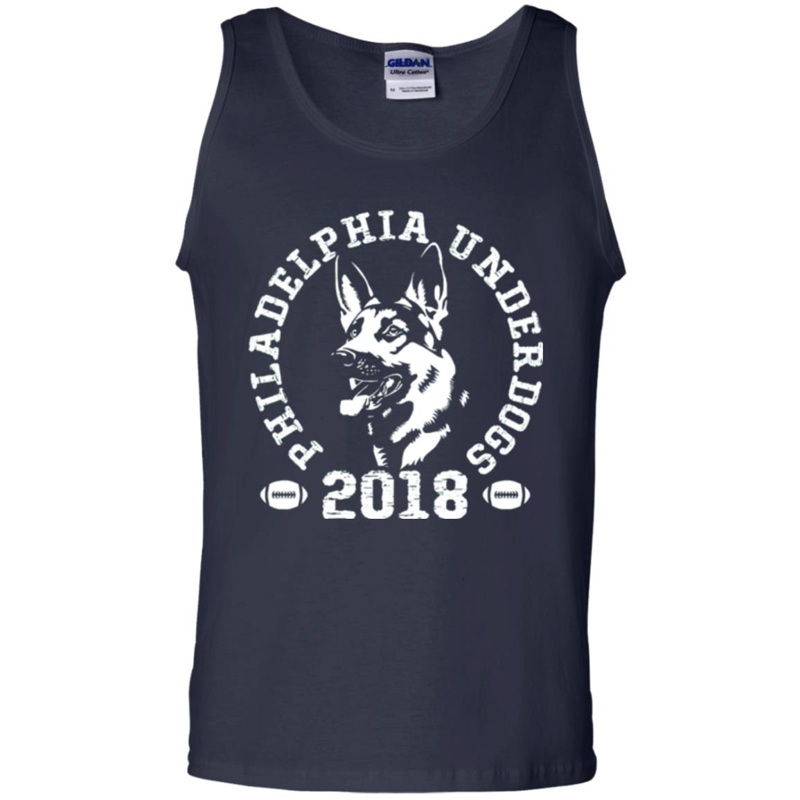 Dog Lover T-shirt Philadelphia Underdogs T-shirt Navy
